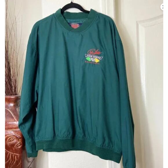 John Deere Motorsports Roush Racing Chad Little Pullover Jacket Coat XL